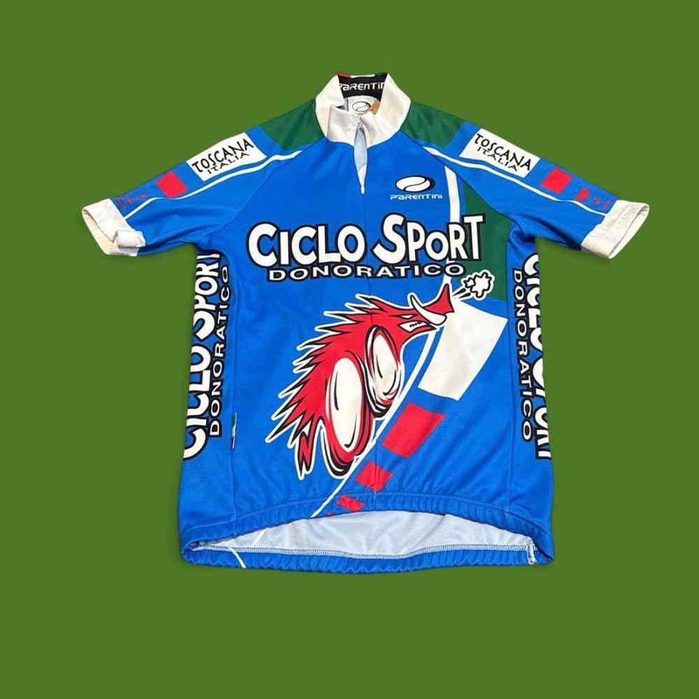 Blue Cycling Jersey